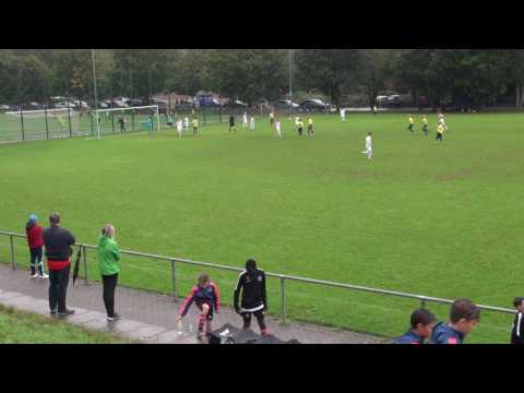 Brøndby U13 - Hallesecher FC resultat 2-1 11 mand SMILEYCUP 2016 Stuttgart