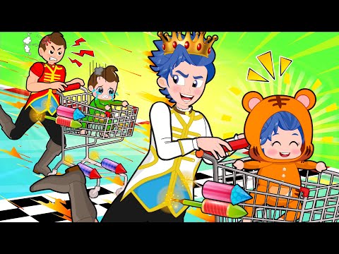 MY DAD vs YOUR DAD CHALLENGE: Who will be FASTER?! | Funny Situations | Poor Princess Life Animation