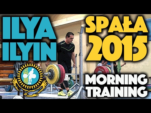 Ilya Ilyin - June 15 2015 Morning Workout Spała Poland
