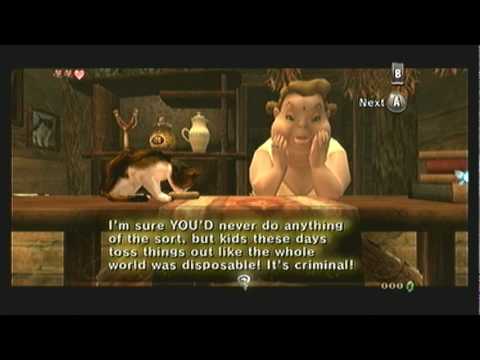 Legend of Zelda Twilight Princess Walkthrough 01 (2/6) "Ordon Village: Sera's Cat"
