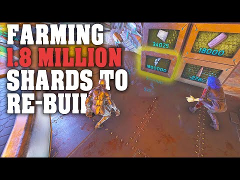 Farming a Dedi of Element Shards To Re-build | Ark PVP Official E12