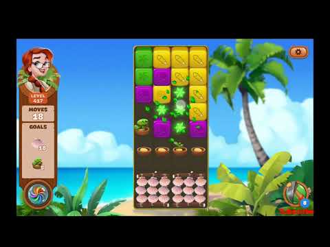 Lost Island Blast Adventure Level 417 NO BOOSTERS - A S GAMING