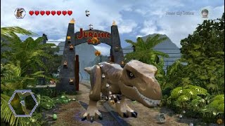 LEGO® Jurassic World™how to get dinosaurs on main street Jurassic park glitch