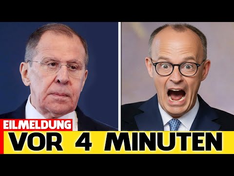 Kriegserklärung aus Moskau:Deutschlands Schwäche weltweit bewiesen-Lawrow Fordern Merz’ Rücktritt!