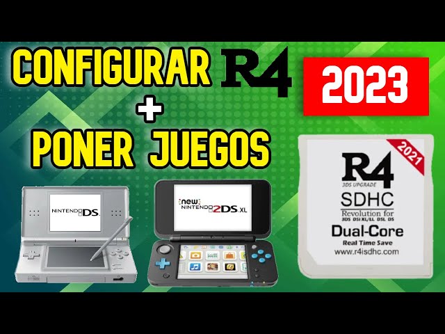Vídeo relacionado con Aramox Tarjeta Flash R4 para 3DS NDS NDSL con WOOD, Compatible con Juegos GB GBC SFC PCE, Tarjeta Emuladora Multicartucho, Plug & Play. (Conjunto negro WOODHK)