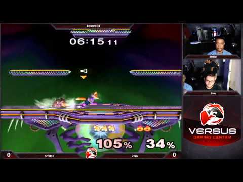 VS EVO 2015 Sponsorship - Losers R4 - Smilez =) (Fox) vs. Zain (Sheik) - Melee