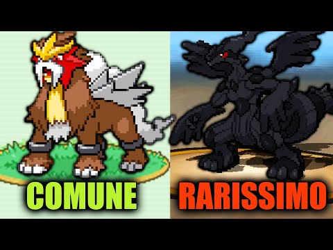 Quanto sono RARI TUTTI i Pokémon LEGGENDARI?