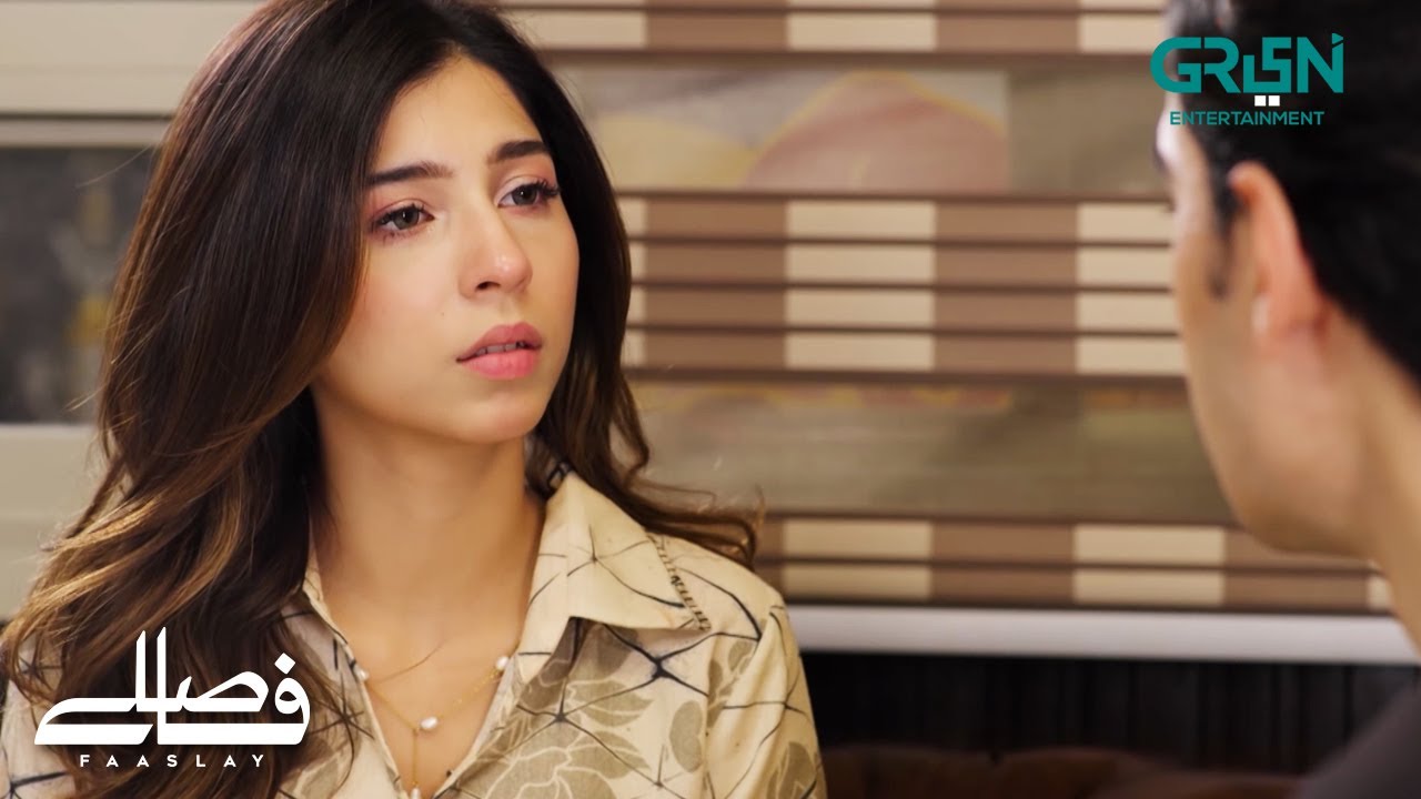 Khawar Hum Aaj Hee Court Marriage Karenge | Faaslay | Ali Ansari - Saboor Aly | Green TV