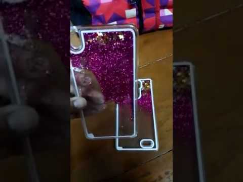 รีวิว เคสกลิตเตอร์น้ำพาเพลิน!! (Huawei Case iallphone)