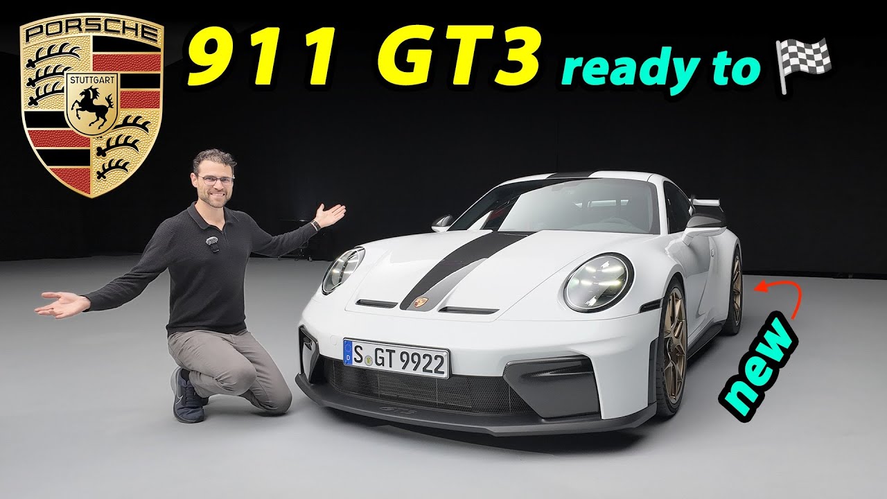 Ready to 🏁! Porsche 911 GT3 facelift REVEAL with GT3 Touring REVIEW