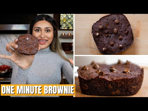 EASY One Minute Low Carb KETO BROWNIE!!