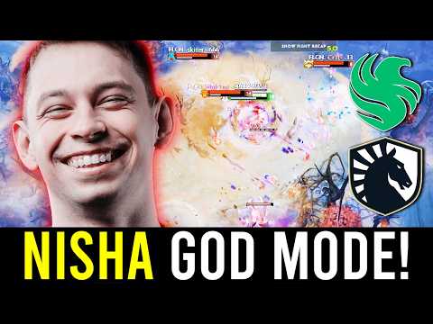 "WHEN NISHA ENTERS GOD MODE IN GAME 5 AGAINST TEAM FALCONS.."