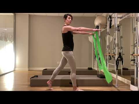PILATES CON BANDA ELÁSTICA