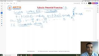 Lecture 48 #Velocity #Potential #Function in #Fluid #Mechanics