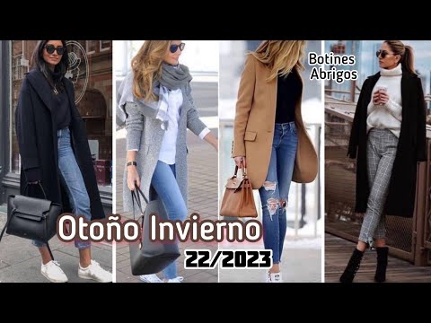 MODA OTOÑO INVIERNO 2022/2023 OUTFITS CASUALES Y ELEGANTES OTOÑO INVIERNO TENDENCIAS 2022/23