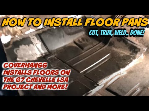How To Install Floor Pans (Cut, Trim, Weld.. Done!)
