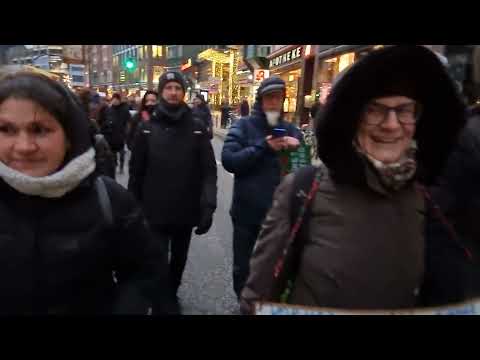 Demo Hamburg 11.12.2021 Kompletter Demozug