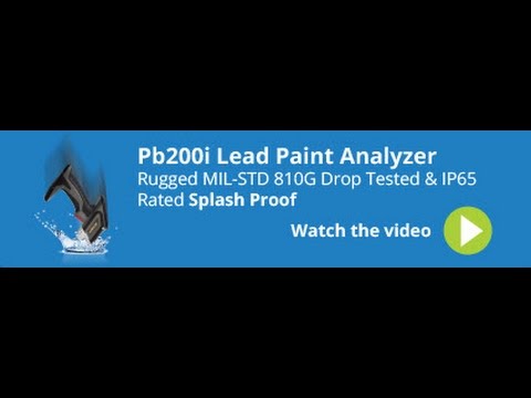 Pb200i  XRF MIL-STD 810G Drop Test