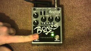 Video thumbnail for Radial Tonebone Texas Bones Overdrive Pedal Review - Mic'd Amp by Simon Smith