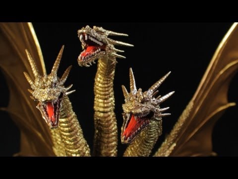 S.H. Monster Arts King Ghidorah Review