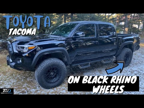 Toyota Tacoma - 17"x9" Black Rhino Kelso Wheels Fitment