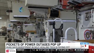 Pockets of power outages pop up