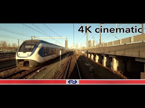 4K CABVIEW HOLLAND [CINEMATIC] Hoofddorp Opstel - Amersfoort VIRM 15feb 2019