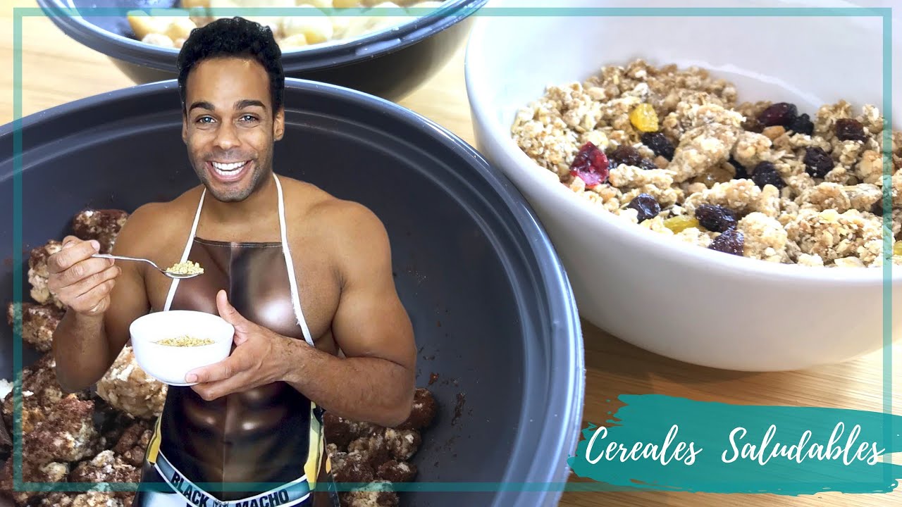 CEREALES SANOS 🥣 GRANOLA Casera Saludable para el desayuno 😍