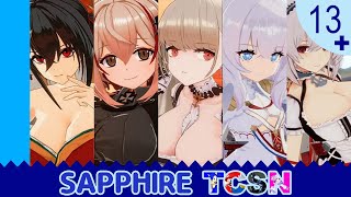 13+ | Azur Lane Crosswave: Taihou, Formidable, Roon, Le Malin, & Sirius | SapphireTCSN