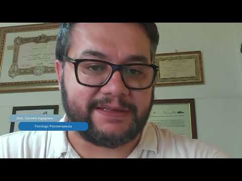 Video Testimonianza - Dott. Carmelo Ingegnere - Psicologo Psicoterapeuta
