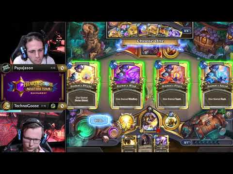 PapaJason vs TechnoGoose - Swiss Round 2 - Hearthstone Masters Tour Bucharest