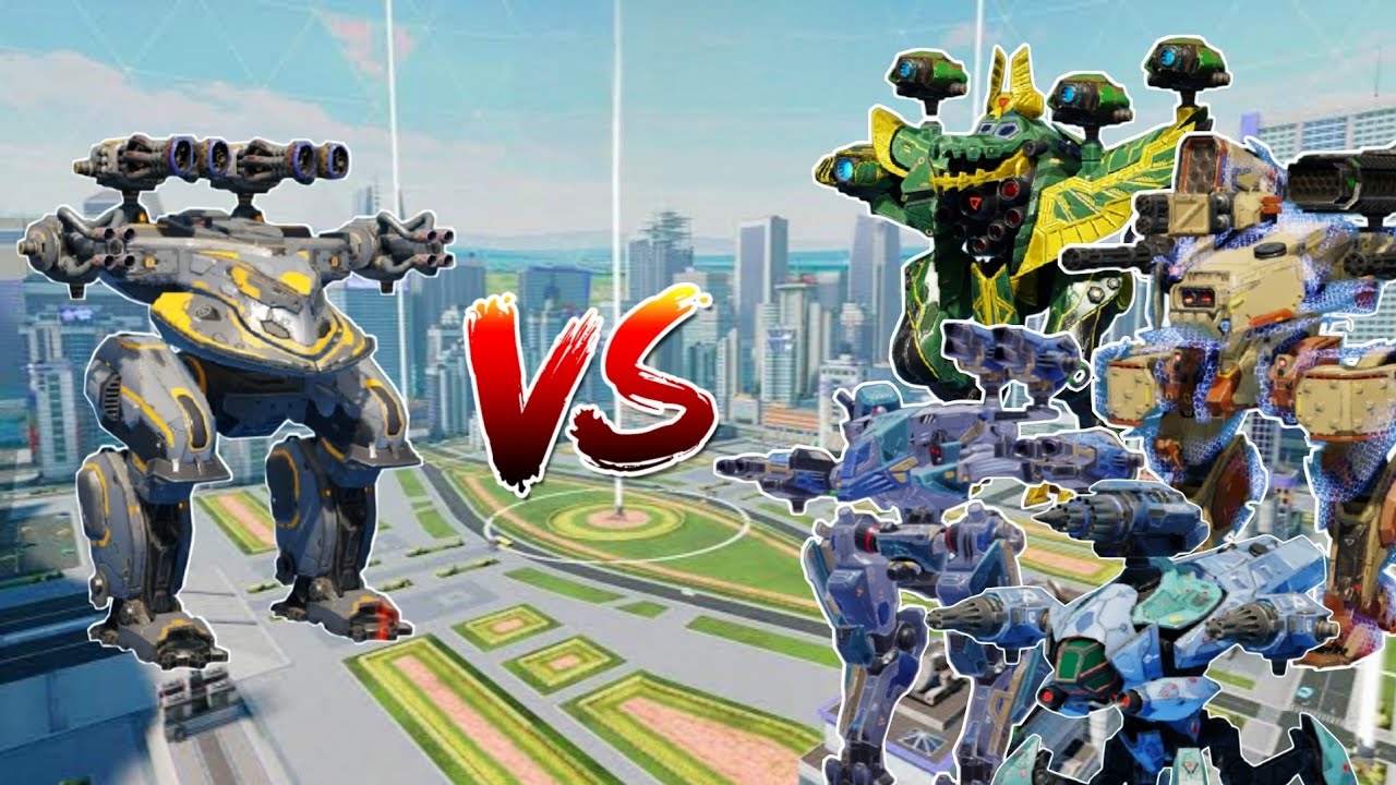 WR🔥New Vector VS All Robots Comparison ||WAR ROBOTS||