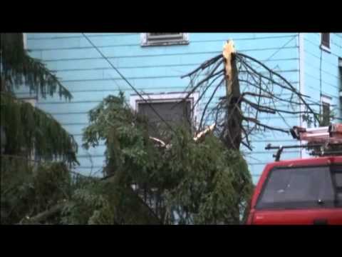 Clean up effort continues in Elmira after possible tornado