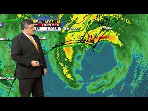 Hurricane Dorian weather update: Storm now off the coast of NC, eyewall skims along the shore