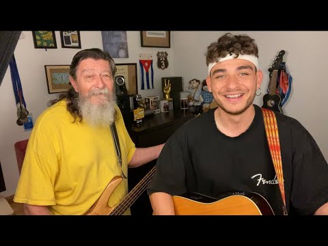 Anoche me enamoré ( Cover) - Rogelio Edel y mi apá