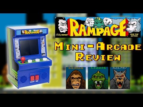 Rampage Mini-Arcade Cabinet Review