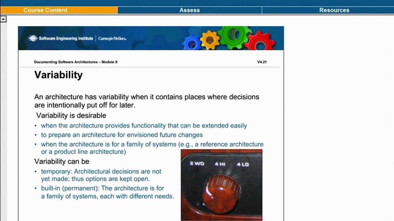 Documenting Software Architectures - elearning