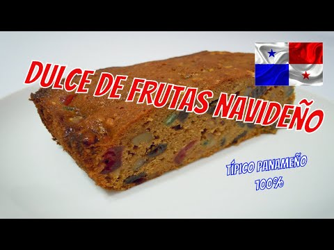 DULCE de frutas 🍒🍐🍎🍍 estilo PANAMEÑO | ⛄ NAVIDEÑO 100%