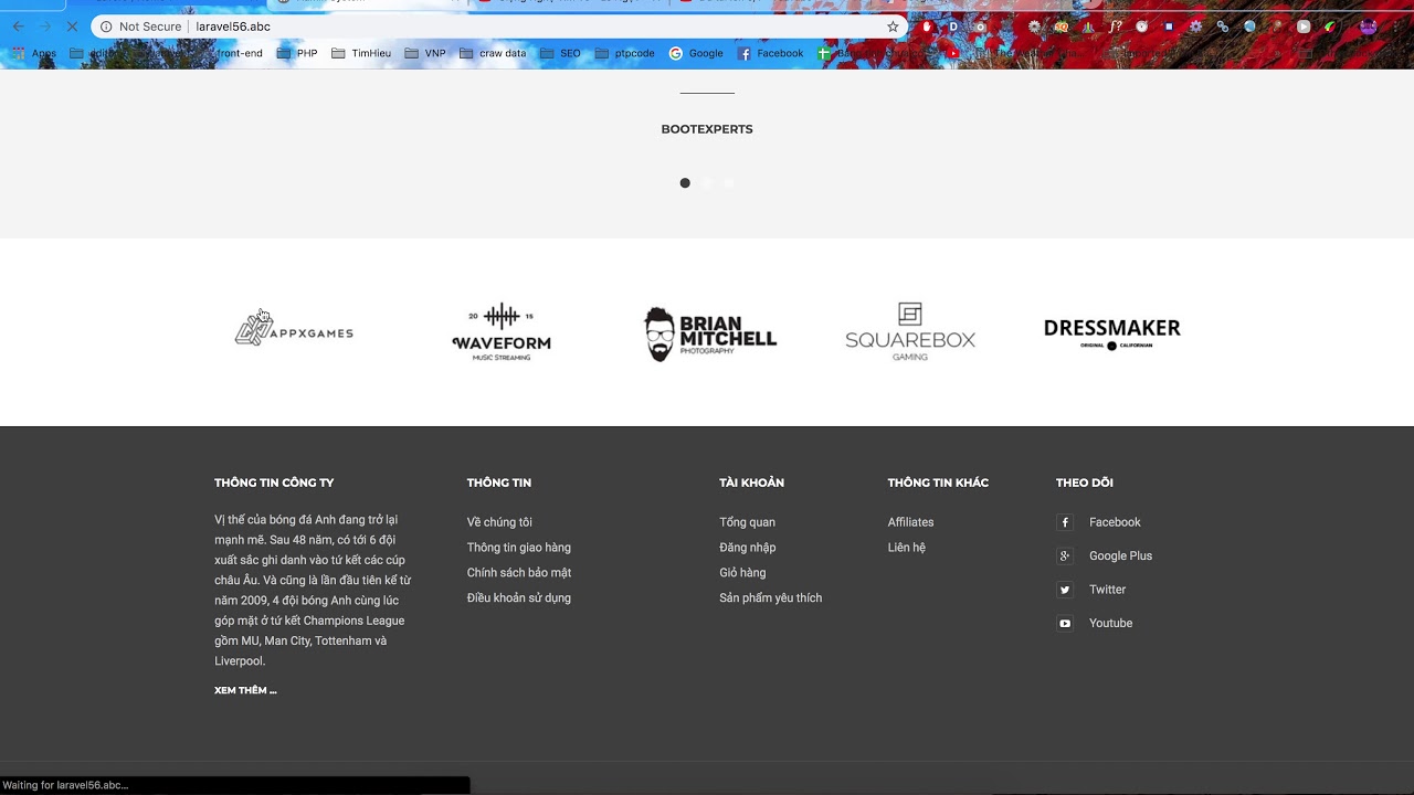 Bài 52.2 Backend page static - Xây dựng website bán hàng laravel