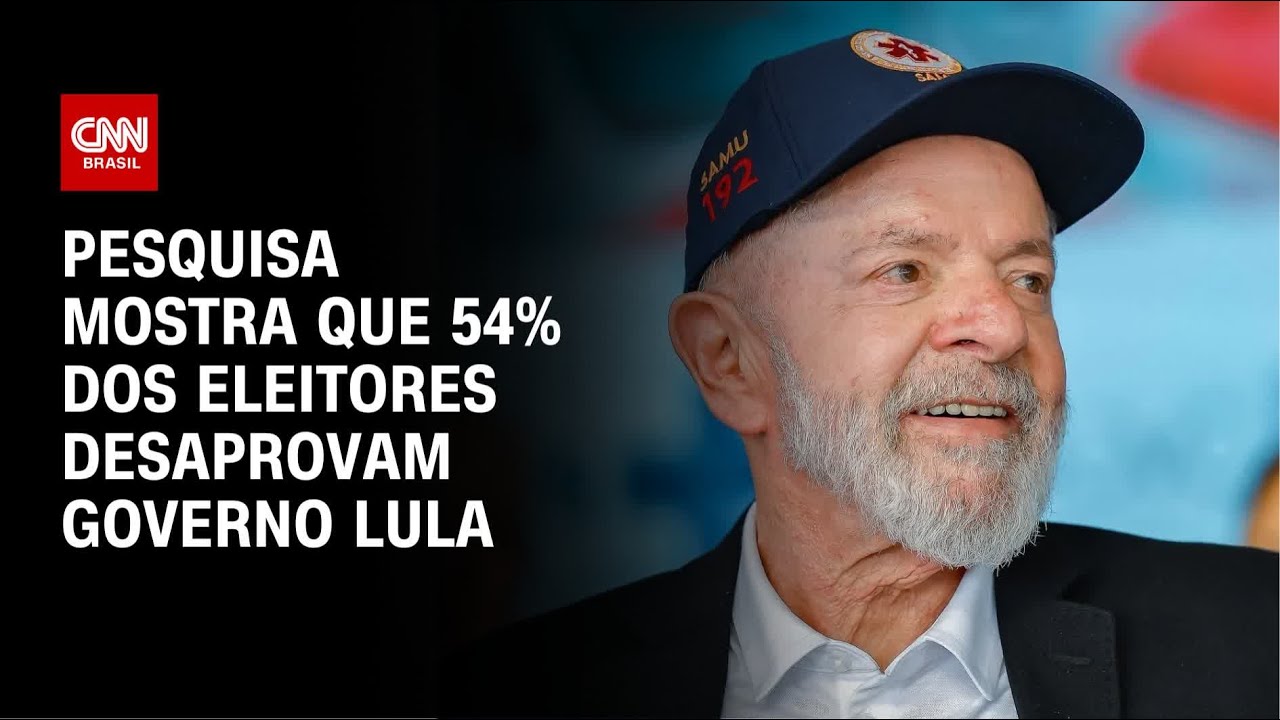 Pesquisa Ipespe: 54% dos eleitores desaprovam o governo Lula | CNN 360º