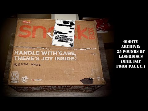 Oddity Archive: Episode 288.7 – 25 Pounds of Laserdiscs (Mail Day From Paul C.)