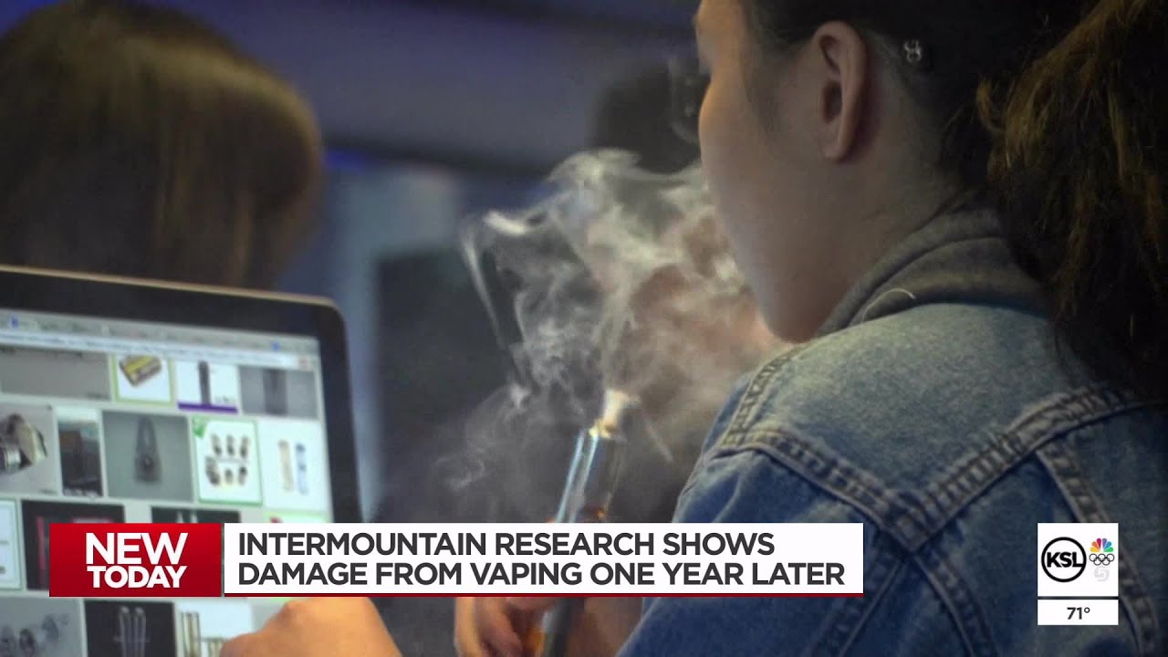 Study: Vaping Causes Cognitive Impairment, Lasting Lung Damage