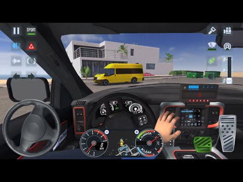 4X4 MONSTER TRUCK CAB DRIVER 🚖🔥 City Car Driving Games Android iOS - Taxi Sim 2020 Gameplay