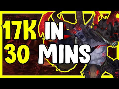 17k In 30 Mins In WoW Shadowlands - Gold Farming, Gold Making Guide