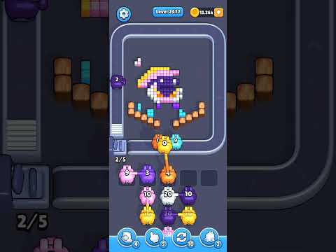 Pixel Flow Level 2472 Walkthrough