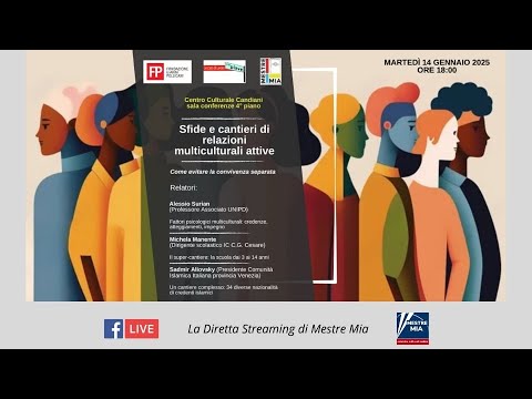 Mestre Mia: Sfide e cantieri di relazioni culturali attive 14/01/25