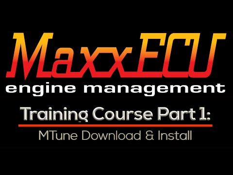 MaxxEcu Training Part 1: MTune Download & Install | Evans Performance Academy