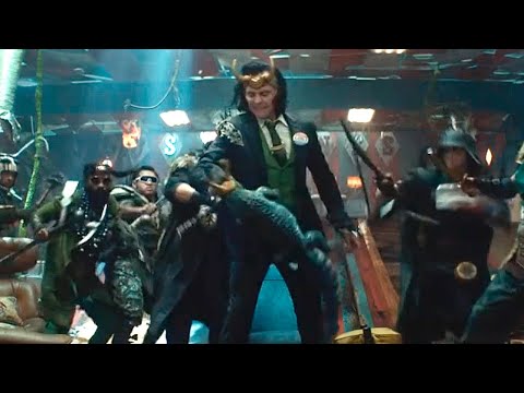 Alligator Loki bites off President Loki's Arm