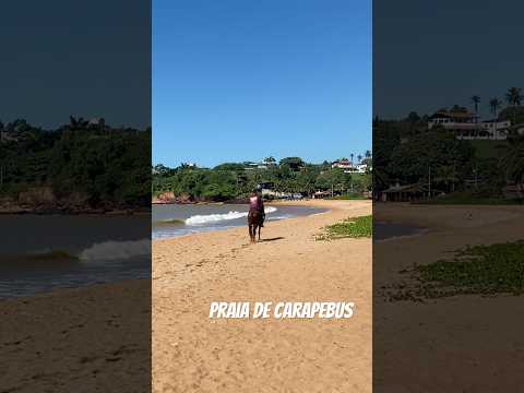 Praia de Carapebus. Serra, Espírito Santo, Brasil. #Natureza #Turismo #Viagem #Capixaba