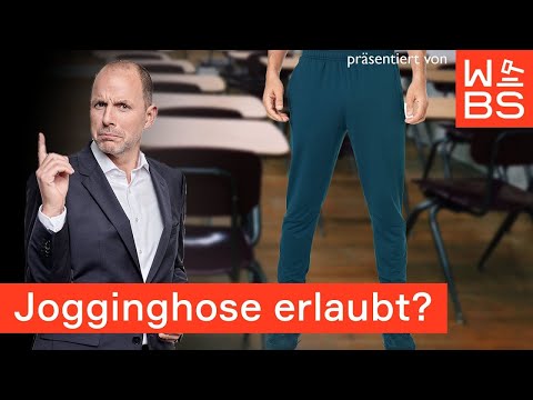 Jogginghose im Unterricht? Darf Knallhart-Schule Verbot aussprechen? | Anwalt Christian Solmecke